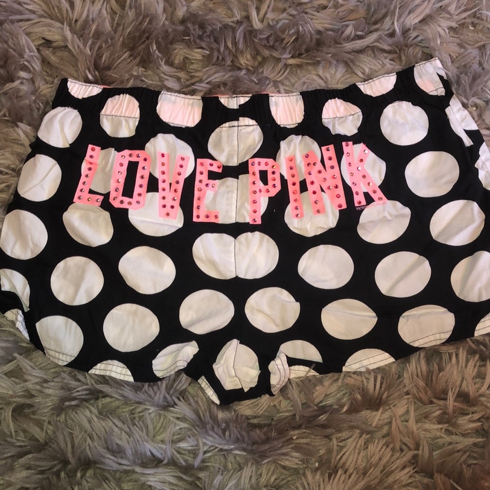 VS PINK polka dot boxers